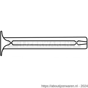 QZ 870 spanhuls 5.0x26 mm staal gehard verzinkt - W50002068 - afbeelding 2