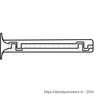 QZ 871 spanhuls anti klit 6.0x40 mm staal gehard verzinkt - W50001151 - afbeelding 2