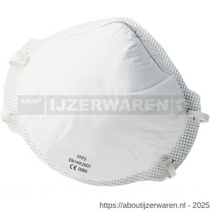 QS 877 stofmasker fijnstof FFP 2 met uitademventiel V-1086 kunststof - W50001817 - afbeelding 2