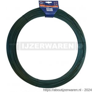 QX 884 draad geplastificeerd nummer 2/7 groen 50 m x 1.2 mm ijzer verzinkt - W50001805 - afbeelding 2