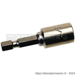 QZ 896 bit dop magnetisch 1/4 inch x 50 mm staal - W50001892 - afbeelding 1