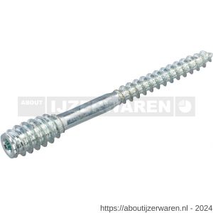 Proftec afstandschroef staal verzinkt VZ Torx TX 25 6.0x100 mm doos 50 stuks - W51403058 - afbeelding 1