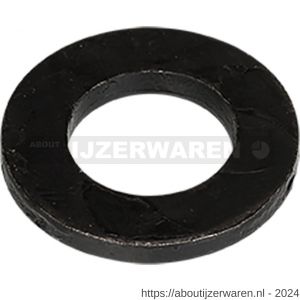 Blackline sluitring HCP zwart DIN 125A M6 blister 25 stuks - W51402725 - afbeelding 1