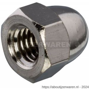 Hoenderdaal dopmoer RVS A2 SW 24 DIN 1587 M16 25 stuks - W51401841 - afbeelding 1