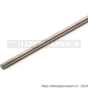 Hoenderdaal draadeind RVS A2 DIN 976 M24x1000 mm - W51401646 - afbeelding 1