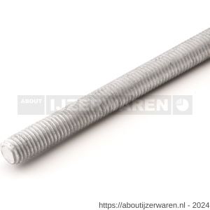 Hoenderdaal draadeind staal thermisch verzinkt 4.8 DIN 976 ISO passend DIN 976 M24x1000 mm - W51401614 - afbeelding 1