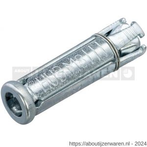 HUB keilbouthuls staal verzinkt VZ M12x80 mm 50 stuks - W51401498 - afbeelding 1