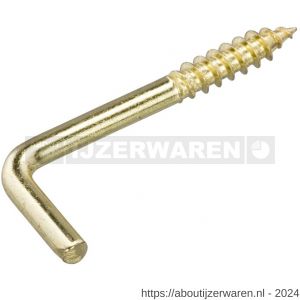 Hoenderdaal schroefduim vermessingd 2.50x25x11 mm 100 stuks - W51406796 - afbeelding 1