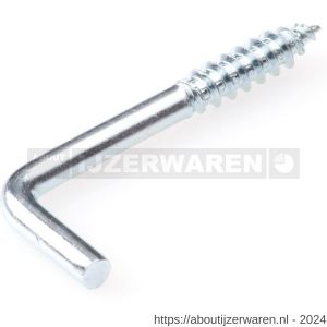 Hoenderdaal schroefduim staal verzinkt VZ 4.00x60x20 mm 100 stuks - W51406806 - afbeelding 1