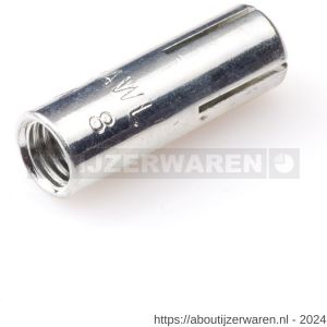 Rawl slaganker staal verzinkt VZ nugget NG M10x40 mm 50 stuks - W51401457 - afbeelding 1