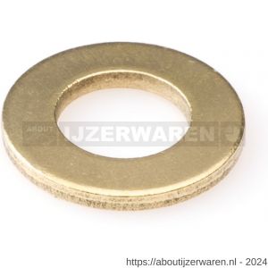 Hoenderdaal sluitring messing DIN 125A M14 15.0x28x2.5 mm 100 stuks - W51402736 - afbeelding 1