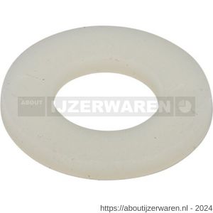 Hoenderdaal sluitring nylon DIN 125A M16 17.0x30x3.0 mm 100 stuks - W51402749 - afbeelding 1