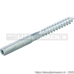 Hoenderdaal stokeind staal verzinkt VZ SW 8-Torx TX 25 M10x70 mm 100 stuks - W51406950 - afbeelding 1