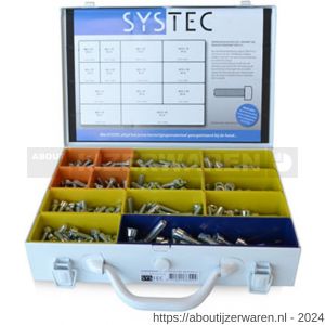 Systec assortimentskoffer binnenzeskantbout staal verzinkt VZ DIN 912 M6-M8-M10 - W51400051 - afbeelding 1