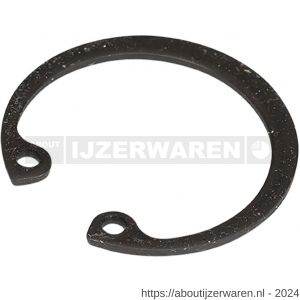 Hoenderdaal zekeringsring boring gezwart DIN 472 27x1.2 mm 50 stuks - W51402724 - afbeelding 1