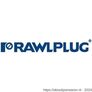 Rawl nylon plug Fix 10 met kraag 100 stuks - W51402500 - afbeelding 2