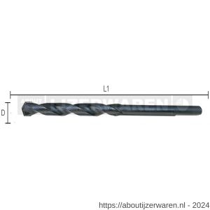 Labor GV400120 centreerboor 8.0x70-120 mm voor dozenboor M16 etui - W50302429 - afbeelding 1