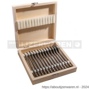 Labor KA050066 Speedborenset Quicklock 13-delig hout 6-8-10-12-13-14-16-17-18-19-20-22-25 mm doos - W50303277 - afbeelding 1