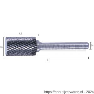 Labor RBUA0030 HM stiftfrees universele vertanding type A cilinder 3.0x13/39 mm koker - W50304409 - afbeelding 1