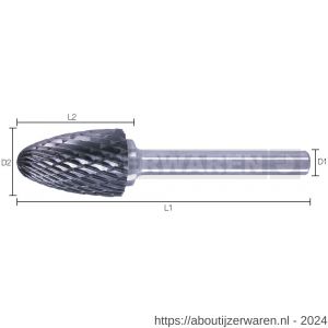 Labor RBUF0300 HM stiftfrees universele vertanding type F ARC boom 3.0x13/39 mm koker - W50303596 - afbeelding 1