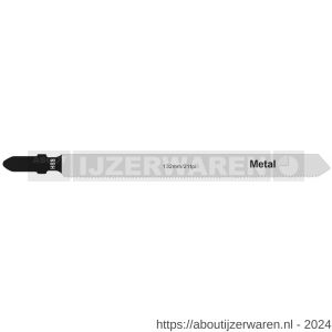 Labor ZBJ00400 HSS decoupeerzaagblad metaal referentie nummer T318A set 5 stuks doos - W50303748 - afbeelding 1