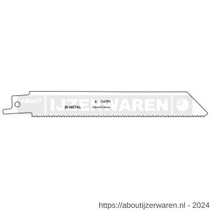 Labor ZBR00500 BiM reciprozaagblad metaal referentie nummer S922BF set 5 stuks doos - W50303769 - afbeelding 1