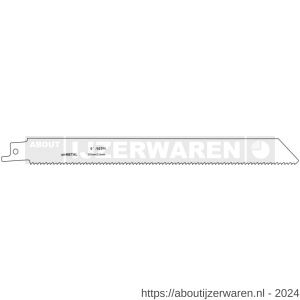 Labor ZBR00800 BiM reciprozaagblad hout-metaal referentie nummer S1122HF set 5 stuks doos - W50303772 - afbeelding 1