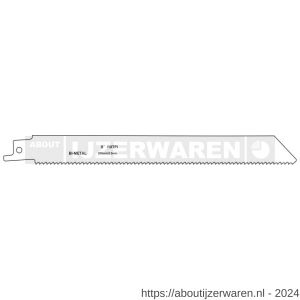 Labor ZBR01300 BiM reciprozaagblad hout-metaal referentie nummer S1022HF set 5 stuks doos - W50303777 - afbeelding 1