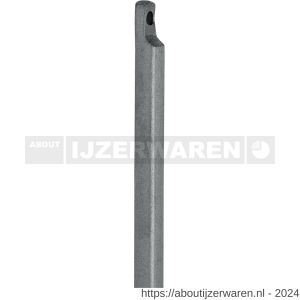 Deni STANG 1025 pompespagnoletstang dikte 10 mm lengte 2500 mm (1100 en 1400 mm) verzinkt 4110 2502 33 - W30203631 - afbeelding 1