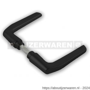 Ami DKR 354 40 BE deurkrukset type 354 deurdikte 40 mm zwart - W30204529 - afbeelding 1