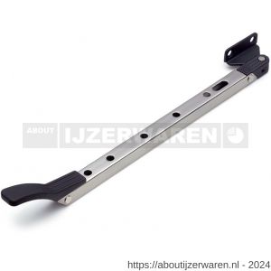 Dulimex DX RUZ-S-030SF raamuitzetter standaard naar buitendraaiend 30 cm RVS finish-zwart - W30202777 - afbeelding 1