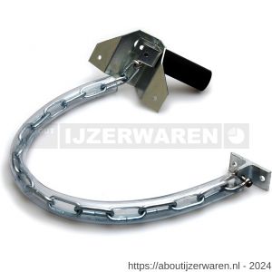 Dulimex DX DV 850B VERL stormketting met kettinghoes extra zware uitvoering ketting lengte 100 cm deuren tot 500 kg staal verzinkt - W30204947 - afbeelding 1