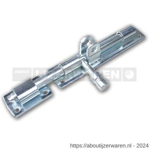 IBFM HSG 100H hangslotgrendel diameter 12 mm horizontaal 100 mm verzinkt - W30204929 - afbeelding 1