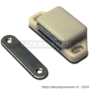 Dulimex DX MC 8053B magneetsnapper metalen tegenplaat 8 kg bruin - W30202286 - afbeelding 1