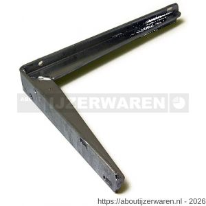 Dulimex DX PN 6001B plankdrager extra zware uitvoering 200x250 mm staal vuurverzinkt - W30200876 - afbeelding 1