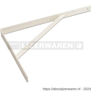 Dolle ESW 84000 plankdrager Beam met schoor zware uitvoering 255x395 mm staal wit gelakt - W30203700 - afbeelding 1