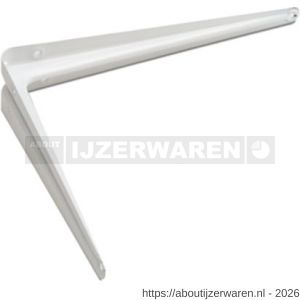 Dolle ES 1000 plankdrager staal geperst 65x90 mm wit gelakt - W30203682 - afbeelding 1