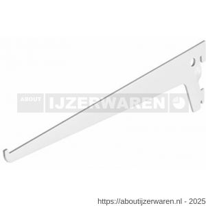 Dolle ES 100E WE drager enkel 100 mm wit gelakt - W30203544 - afbeelding 1