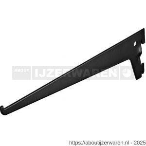 Dolle ES 300E BE drager enkel 300 mm zwart - W30204376 - afbeelding 1