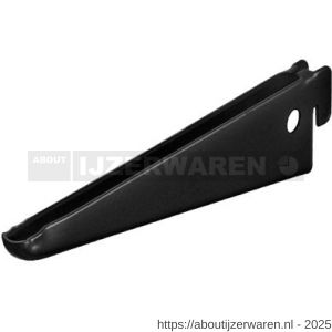 Dolle ES 170D BE drager dubbel 170 mm zwart - W30204381 - afbeelding 1