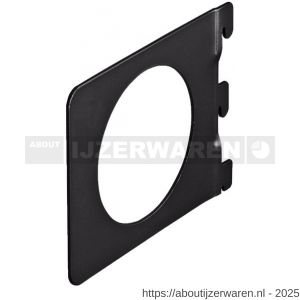 Dolle ESB R 118 BE boekensteun recht 142x118 mm zwart - W30204565 - afbeelding 1