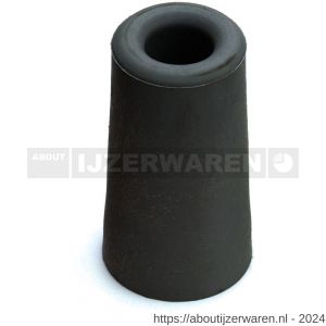 Dulimex DX DBR 73 SE deurbuffer DX diameter 40x73 mm rubber grijs - W30203982 - afbeelding 1