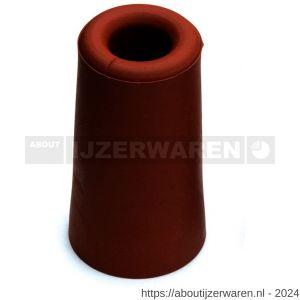 Dulimex DX DBR 59 RO deurbuffer DX diameter 39x59 mm rubber rood - W30203986 - afbeelding 1