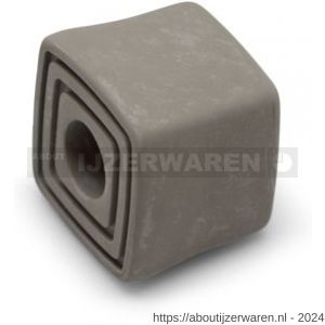 Deni DVZ V ACC 120 grijze rubberen dop voor deurvastzetters DVZ VL060/090/120-serie 3837 0002 86 - W30204920 - afbeelding 1