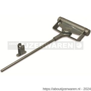 IBFM DV P 091 BV2 deursluiter met pen zwaarte 2 met stelgereedschap staal blank verzinkt - W30202180 - afbeelding 1