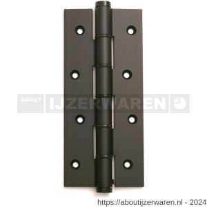 Justor DVE 180/30 BE deurveerscharnier enkel 180/30 mm aluminium zwart - W30204849 - afbeelding 1