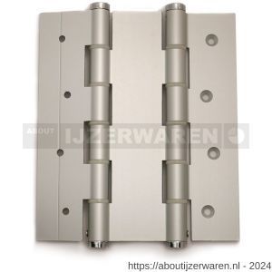 Justor DVD 180/50 SE deurveerscharnier dubbelwerkend 180/50 mm aluminium zilvergrijs - W30204860 - afbeelding 1