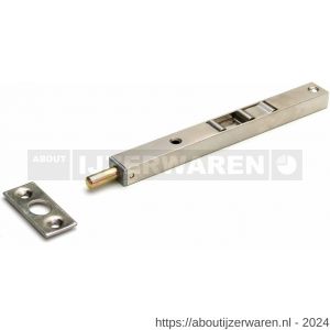 Dulimex DX KSP-16017NI pijpkantschuif type 804 160x17x12 mm staal vernikkeld - W30202573 - afbeelding 1