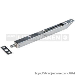 Dulimex DX KSB-40017SSS bascule kantschuif type 832 400x17x15 mm afgeschuind recht RVS - W30202486 - afbeelding 1