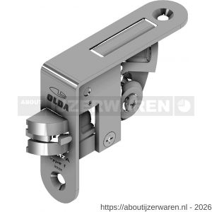 Olda 26 HZA T1 SS automatische kantschuif type 26 HZA type 1 hoek model RVS voor stalen-aluminium deuren - W30205063 - afbeelding 1